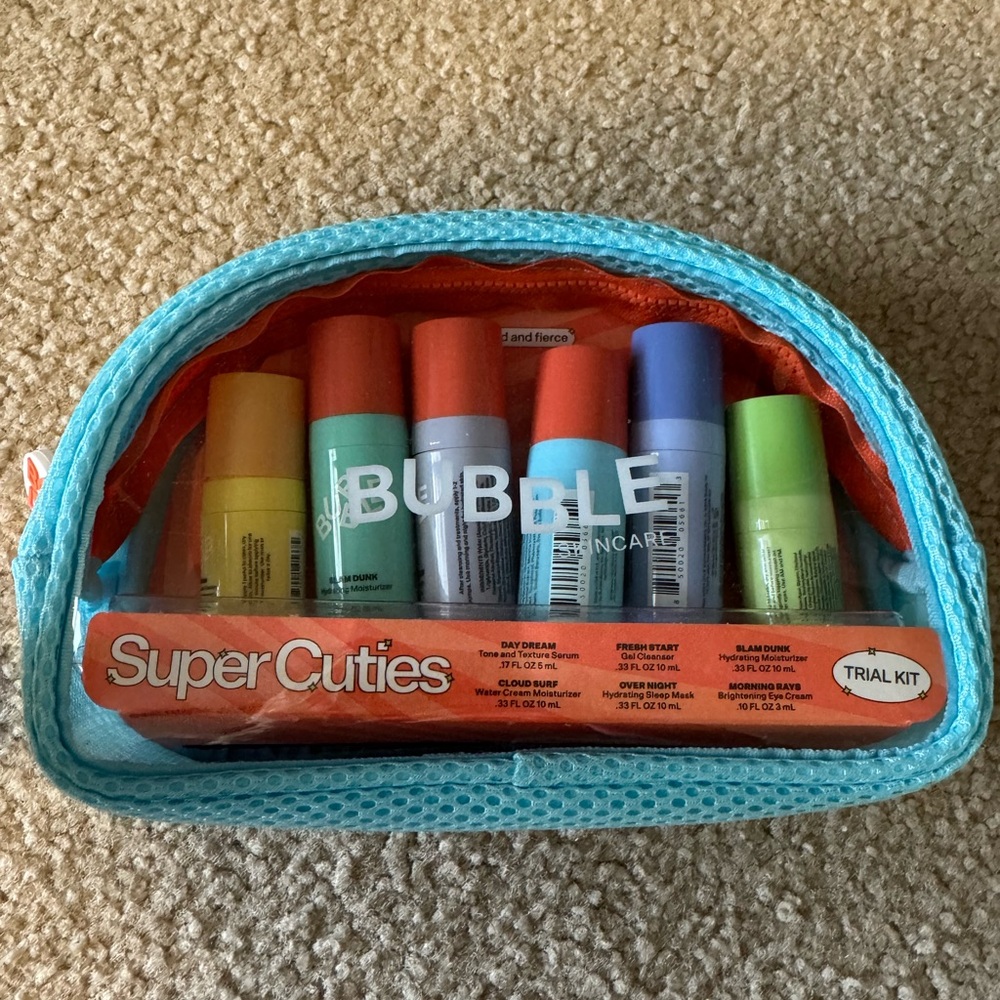 Bubble Skincare Super Cuties Trial Kit